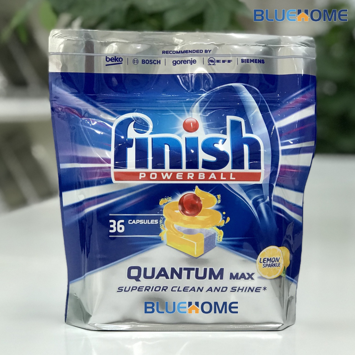 Viên rửa bát Finish Quantum Max 36 viên