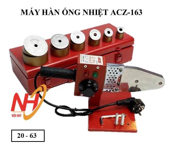 Máy hàn ống nhiệt ppr 163 600w, máy hàn ống nhựa, máy hàn ống ppr
