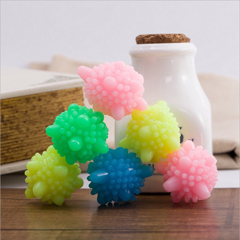 Bóng giặt cao su cầu gai giặt phẳng quần áo - Bóng ion giặt sạch đồ dùng cho máy giặt