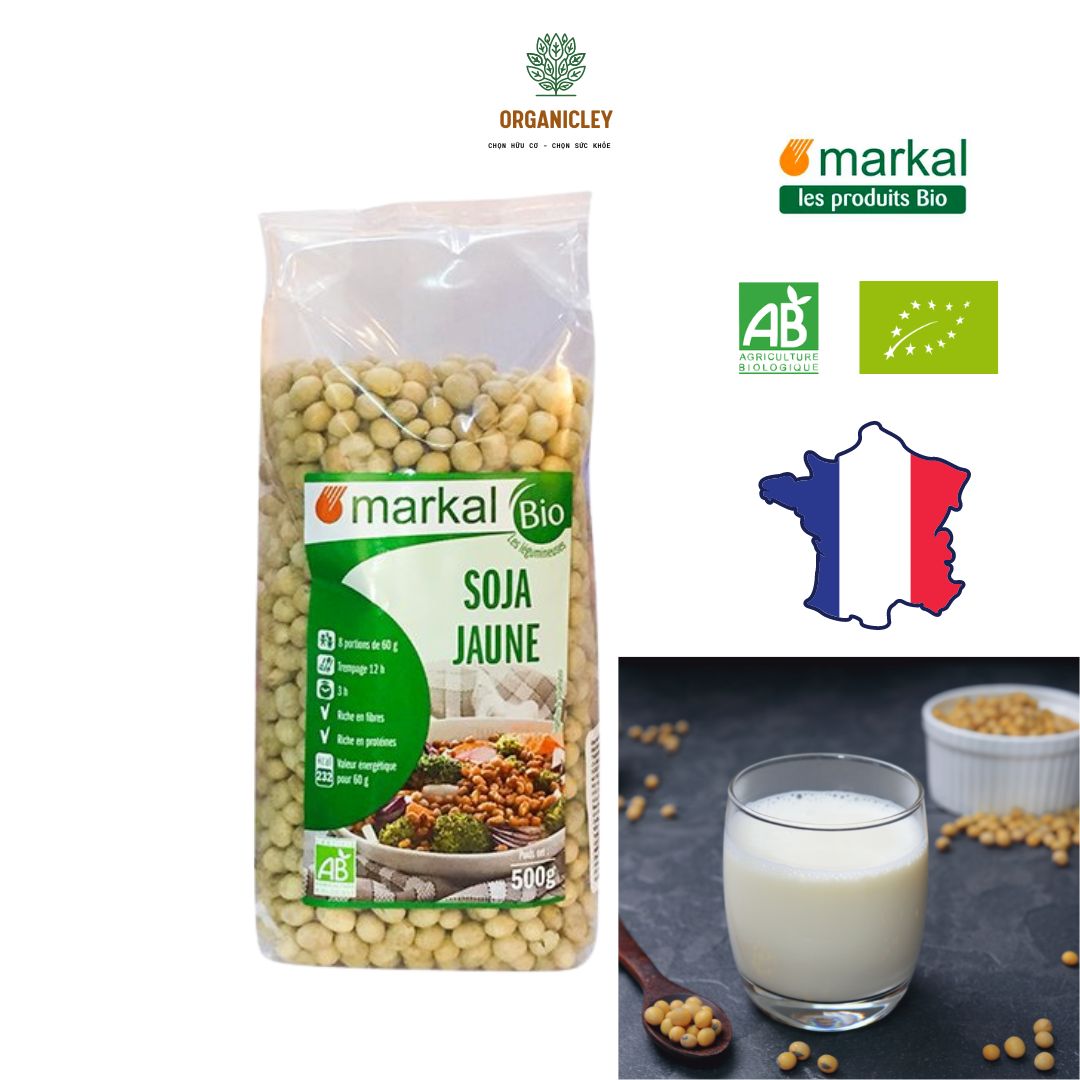 Organic Soy Bean Markal 500g - Organicley
