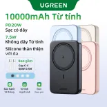 UGREEN Pin sạc dự phòng không dây 5000mAh|10000mAh Sạc dự phòng Powerbank nam châm USB Type C PD 20W Power Bank cho iPhone 17 14 13 16 12 pro max 15 pro Magsafe Portable Power Bank Para sa iPhone at Android Mabilis na Charging Model:PB560 PB561