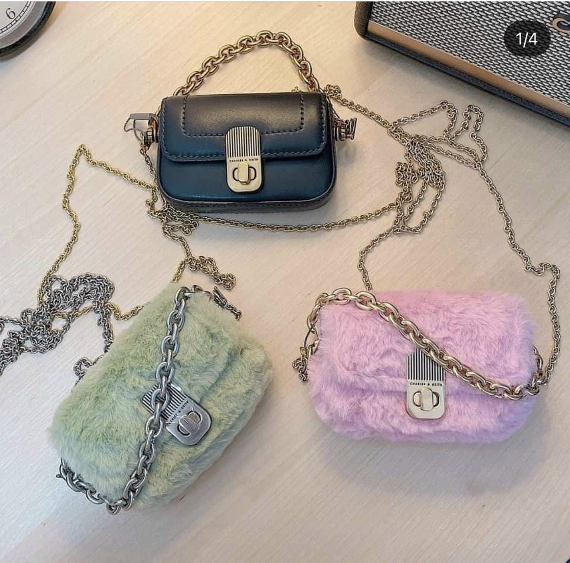 Túi cnk. mini đeo chéo xinh xắn size10cm