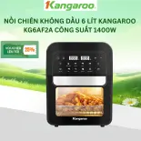 Nồi chiên không dầu điện tử Kangaroo KG6AF2A  - Dung tích 6 Lít - Công suất 1400W - Hàng chính hãng