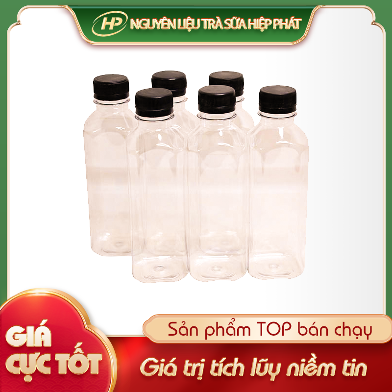 Chai nhựa đựng trà sữa ( 330ml, 500ml, 1L )- SP010508