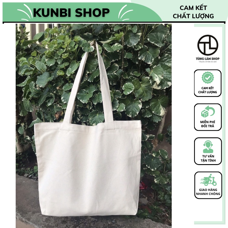 Túi vải canvas trơn t05