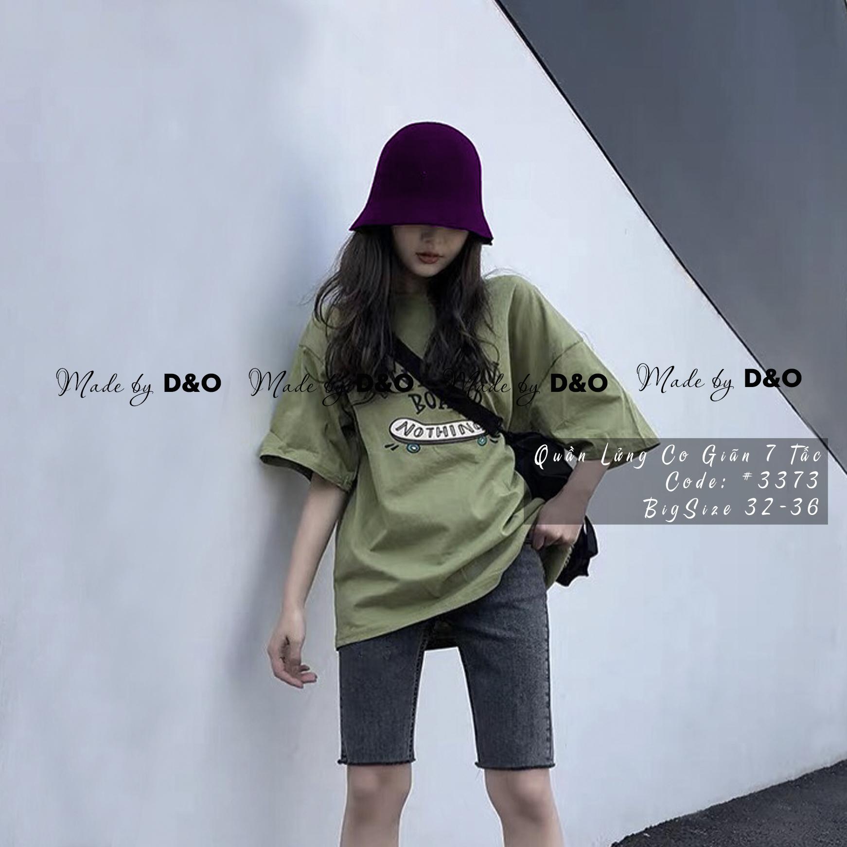 Quần jean lửng bigsize đen/xám - lưng cao co giãn mạnh