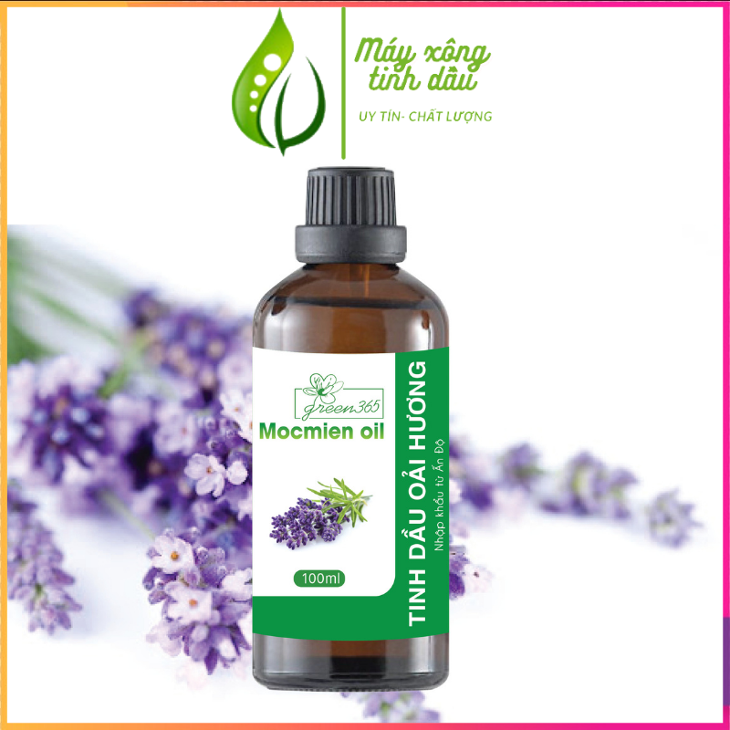 Tinh dầu Oải hương thiên nhiên nguyên chất loại 100ml giúp thơm phòng, ngủ ngon giảm stress hiệu quả