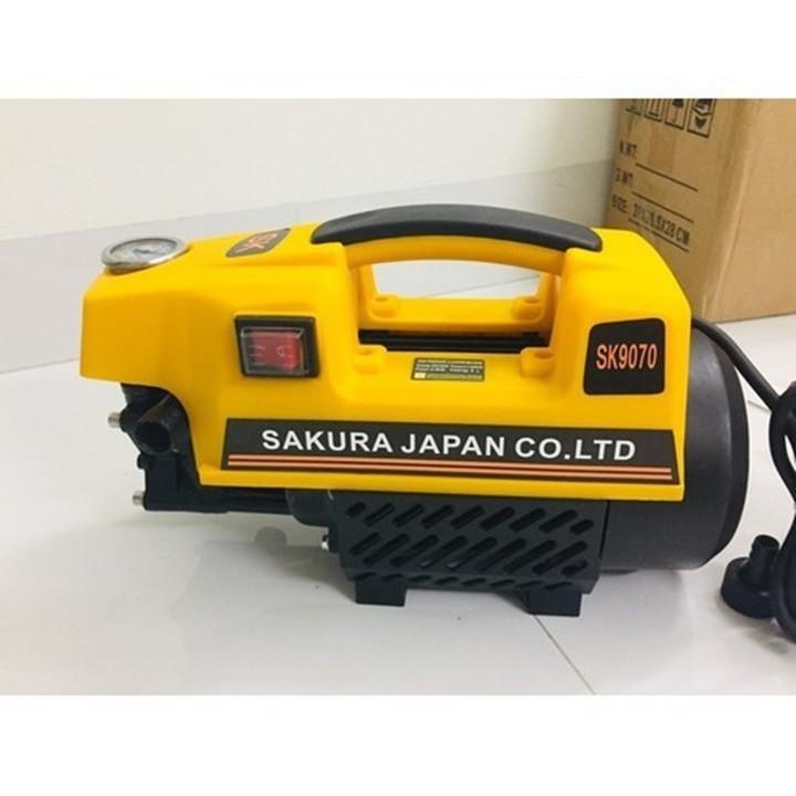 MÁY RỬA XE LOẠI ĐẠI  SAKURA 2500W TẶNG BÌNH XỊT TUYẾT