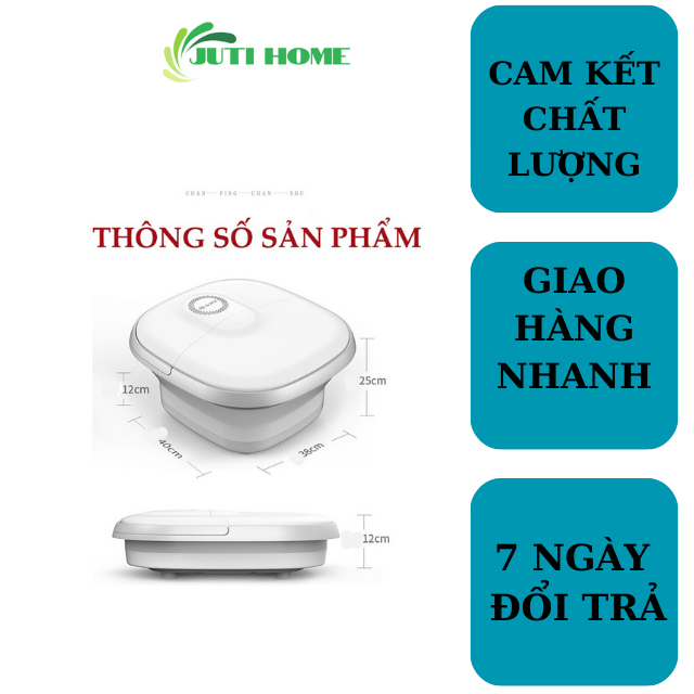 Máy ngâm chân gấp gọn tự động cân bằng nhiệt