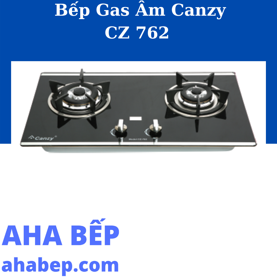 Bếp gas âm 2 lò canzy cz 762 - hàng chính hãng