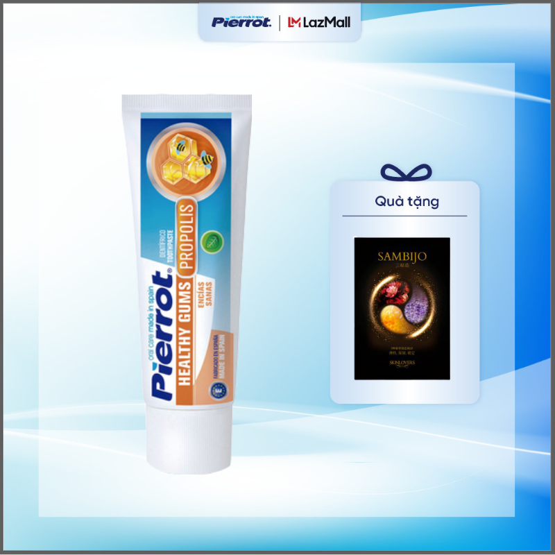 Kem đánh răng pierrot keo ong chắc khỏe nướu dung tích 75ml