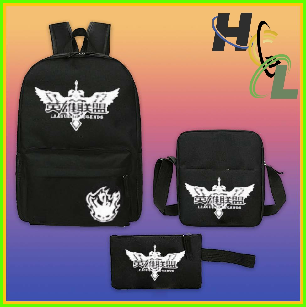 [HÀNG CHẤT LƯỢNG] Sét 3 Món Balo + Túi Ví nam nữ thời trang cao cấp , thiết kế tỉ mỉ thích hợp đi học, balo đựng laptop chất liệu vải canvas phong cách Hàn Quốc cực chất-2020