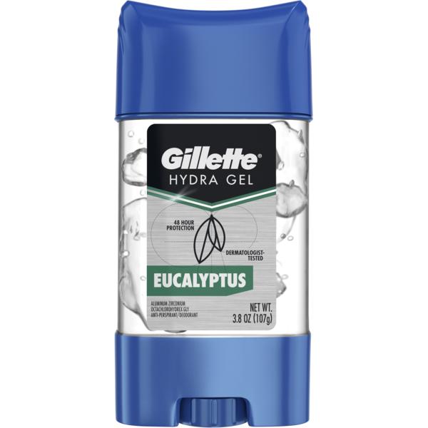 Lăn khử mùi dạng gel dành cho nam Gillette Hydra Gel Eucalyptus 107g