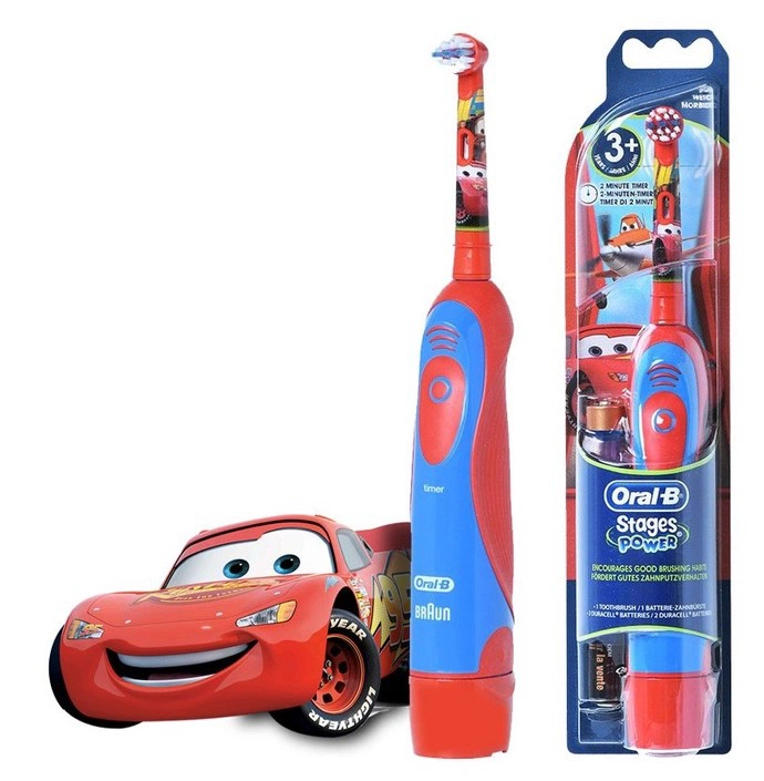 Bàn chải trẻ em bằng pin Oral B (Stages Power Disney) 3+