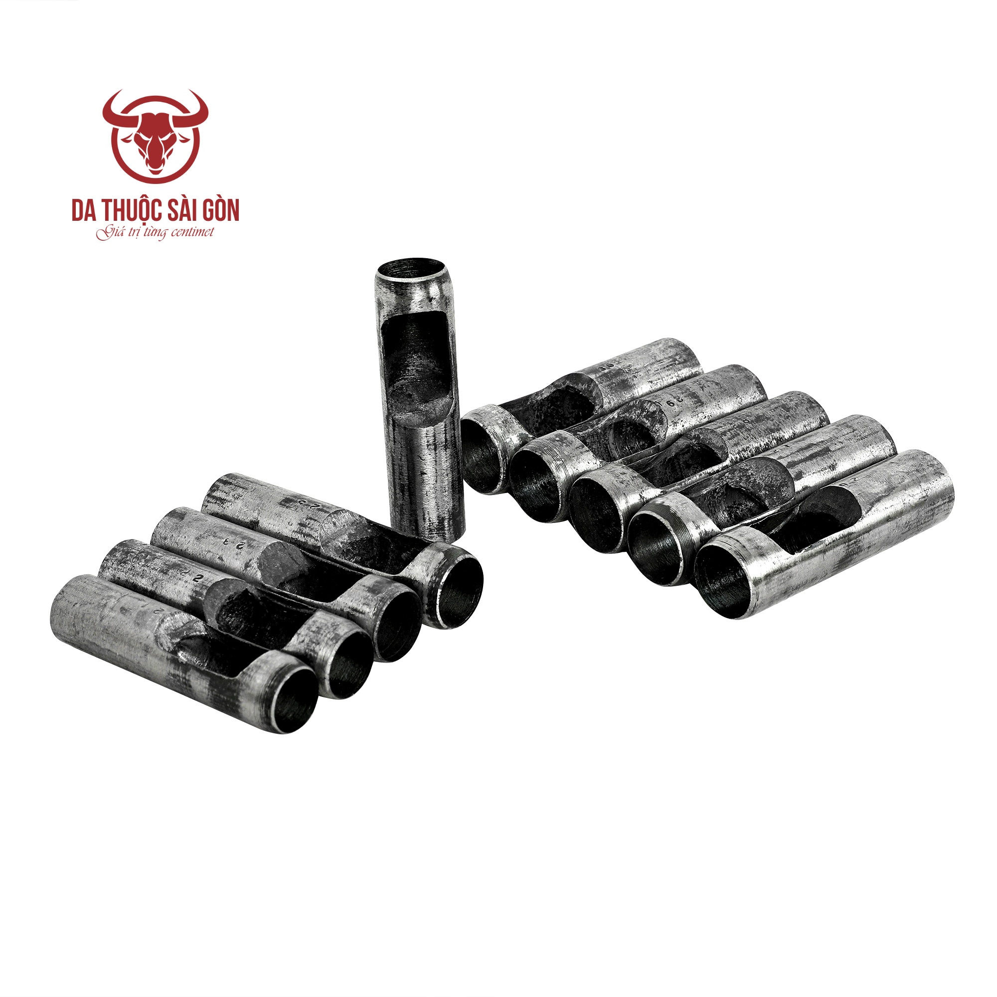 Đục lỗ 24mm cao cấp có 38 size - dụng cụ làm đồ da - da thuộc sài gòn