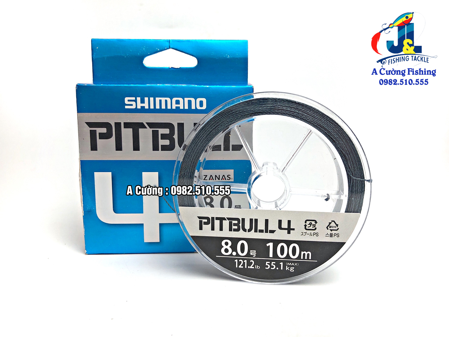 Dây pe shimano pitbull x4