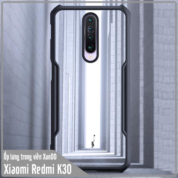 Ốp lưng cho Xiaomi Redmi K30 5G - K30 4G trong viền nhựa dẻo XunDD