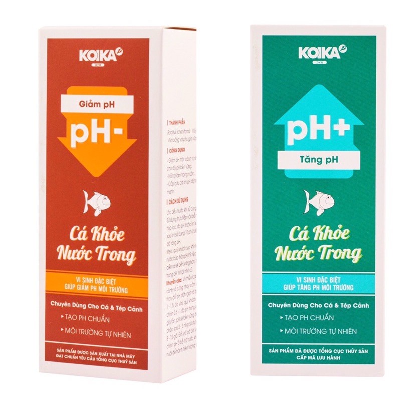 [HCM]Dung Dịch Làm Giảm pH | KOIKA pH- - GIẢM pH (105ml)