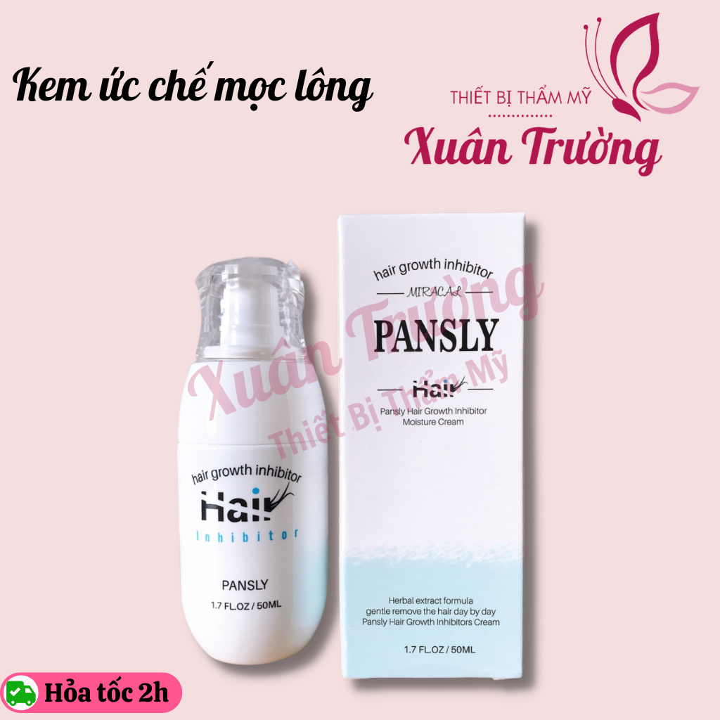 Kem ức chế lông mọc sau khi wax tẩy lông PANSLY