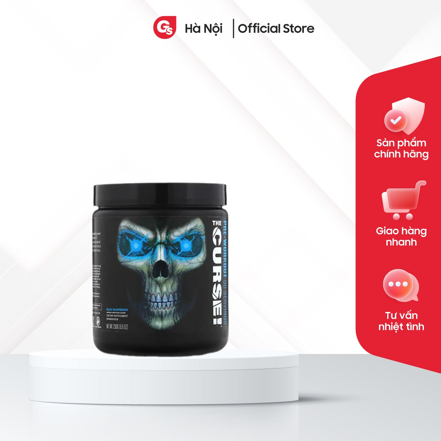 Bột tăng sức mạnh Cobra Labs The Curse, 50 Servings nhập khẩu Mỹ - Gymstore