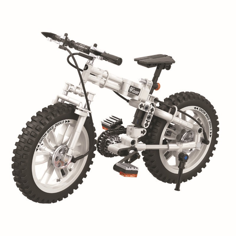 Đồ chơi lắp ráp mô hình xe đạp city toys technic folding bicycles winner 1283