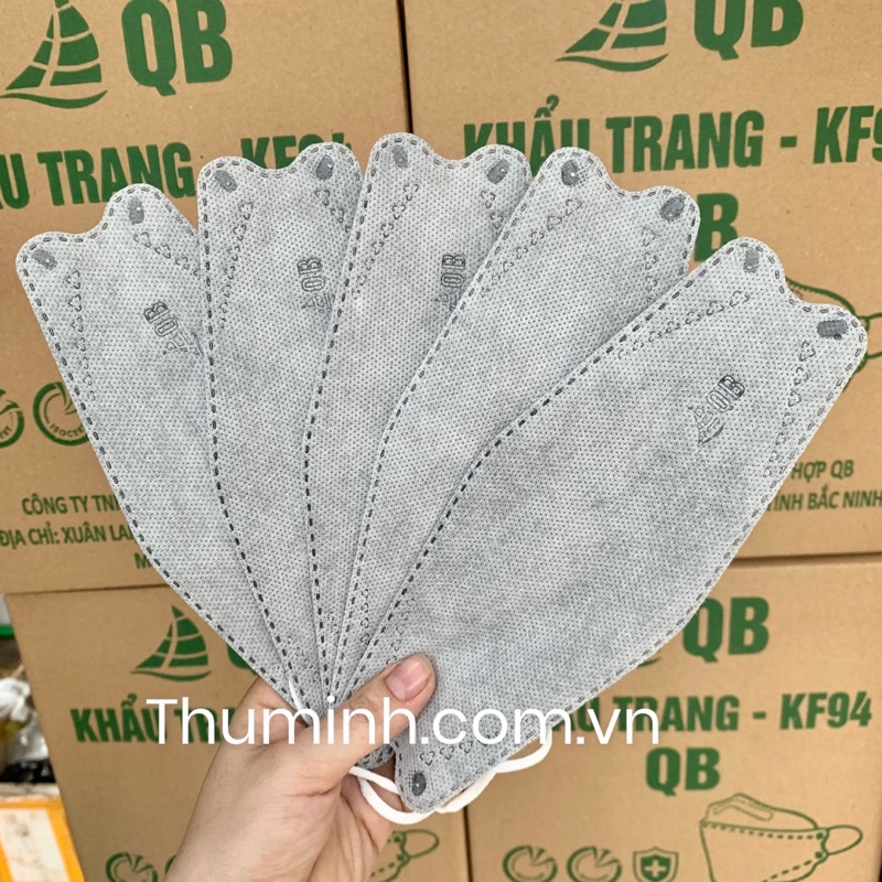 Thùng 300 chiếc khẩu trang kháng khuẩn 4d kf94
