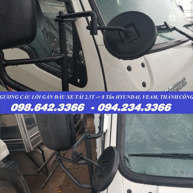 Gương cầu lồi xe tải Hyundai HD các loại