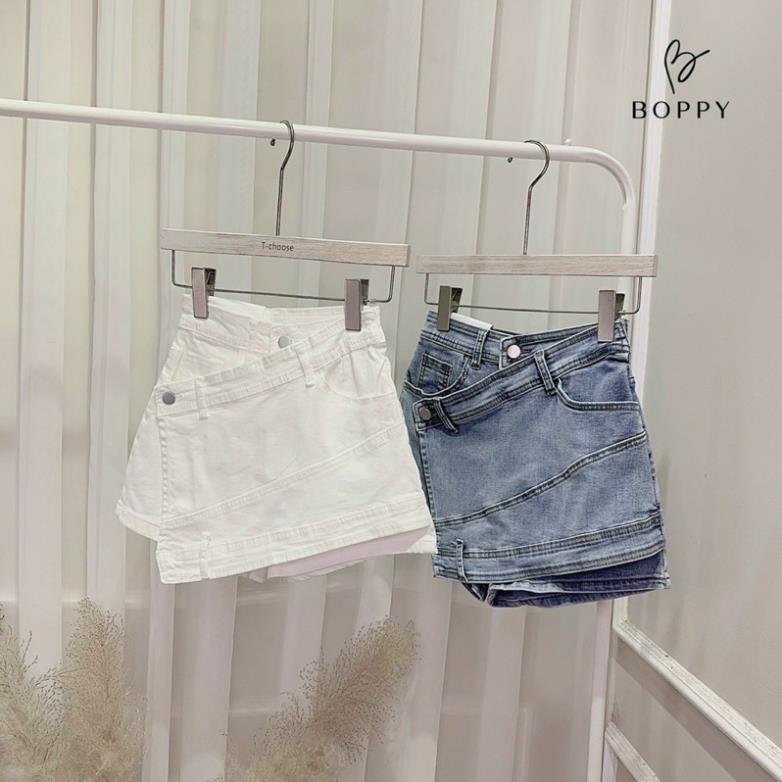 Quần váy bò vạt chéo-hàng QCl1 shopmebebo1998