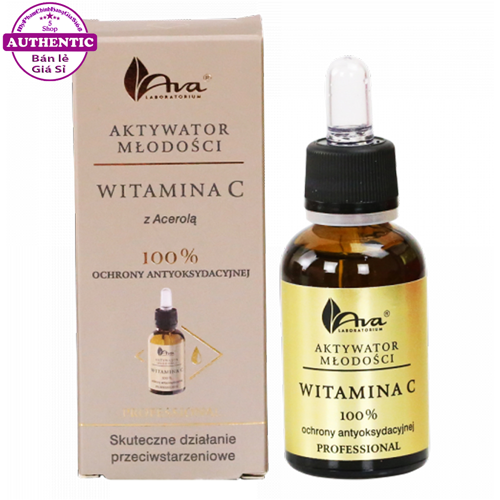 SERUM VITAMIN C DƯỠNG TRẮNG DA GIẢM THÂM NÁM AVA YOUTH ACTIVATOR 30ML