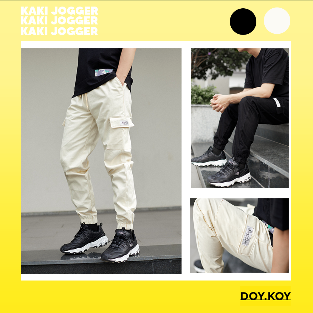 Quần jogger nam trẻ trung năng động quần jogger nam kaki hàn quốc- DOY.KOY