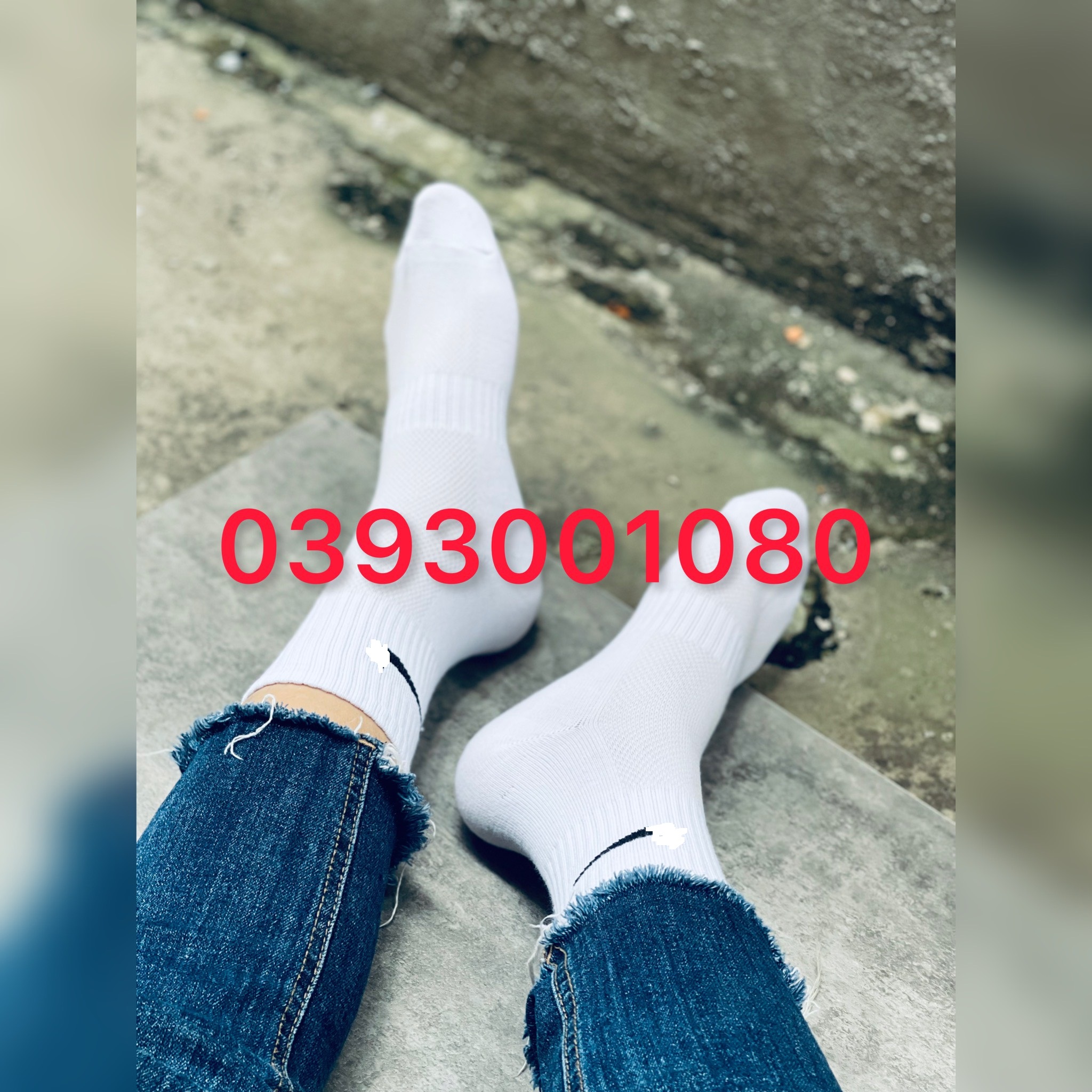 tất thể thao cổ cao 16-18cm niki lửng trắng logo nhiều màu cho nhiều tính cách