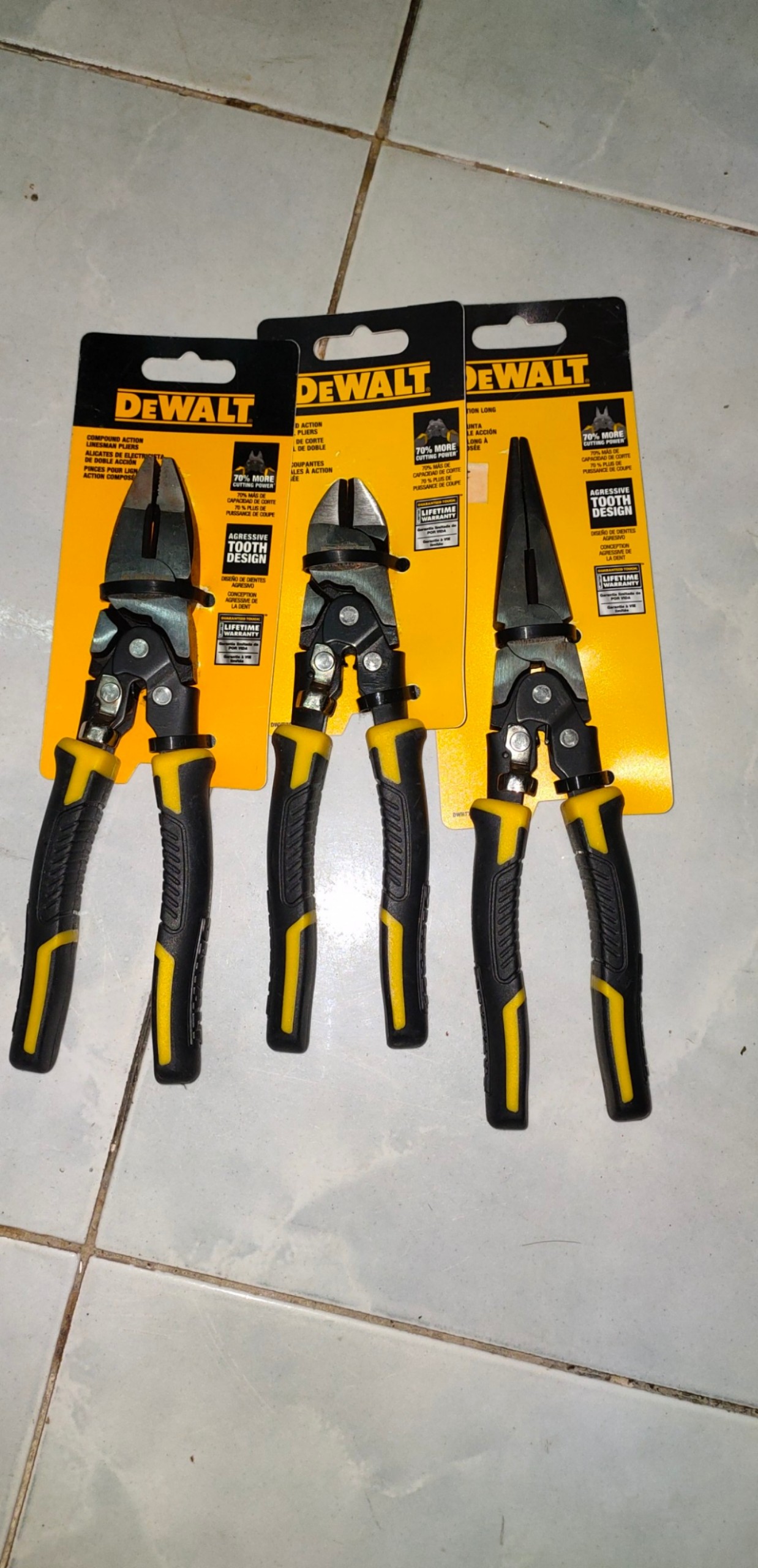 Bộ kềm Dewalt
