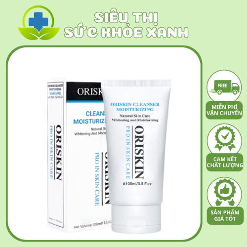 Sữa Rửa Mặt Trắng Da Oriskin Cleanser Moisturizing 100ml