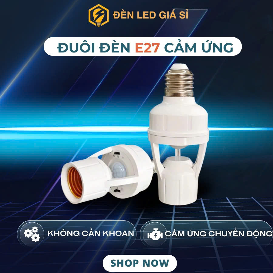 Motion Sensor Tail Light, E27 Tail Light Convenient, Portable (No Need to Drill Holes in the Wall)