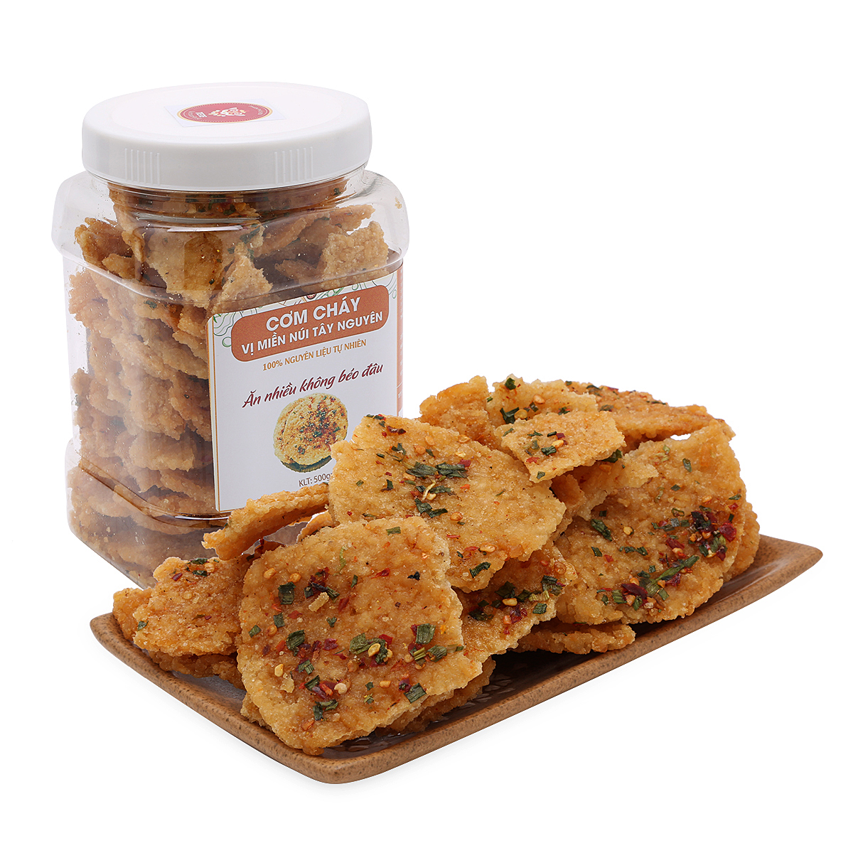 500 gram Cơm Cháy TeTeFood Hương Vị Miền Núi Tây Nguyên