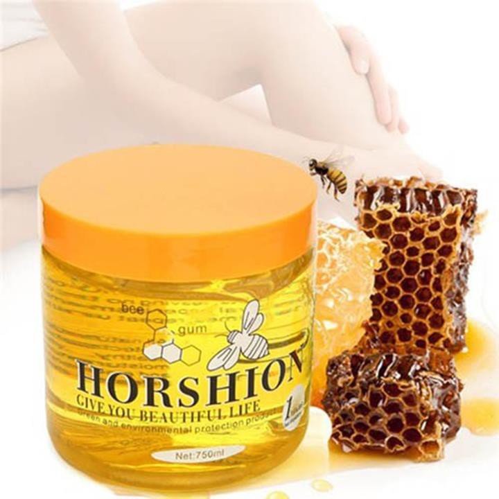 Wax Lông Horshion 750ml-Wax lông lạnh-Hũ mật ong-Wax lông siêu an toàn