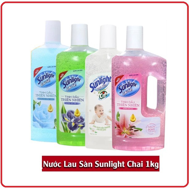 Sunlight lau sàn chai 1kg cam kết hàng đúng mô tả chất lượng đảm bảo an toàn đến sức khỏe người sử dụng đa dạng mẫu mã màu sắc kích cỡ