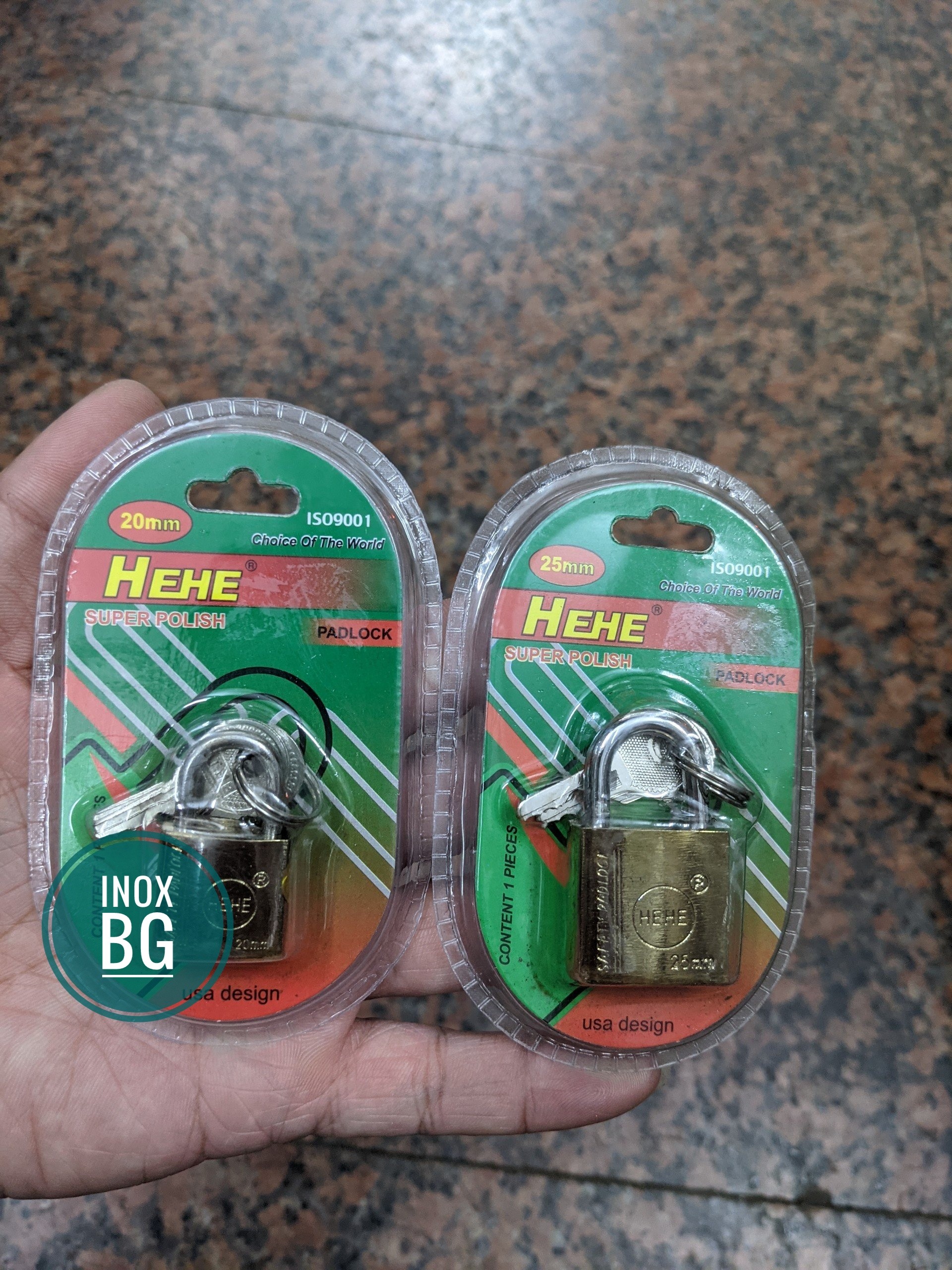 Khoá Mini Vali, khóa vali dùng chìa, khóa tủ...