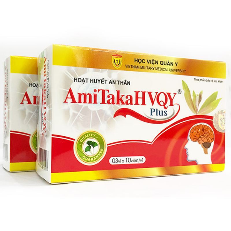 Hoạt huyết an thần amitaka plus - học viện quân y