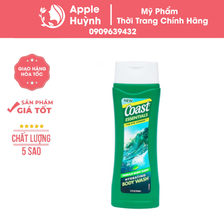 Sữa tắm coast essentials dung tích 354ml