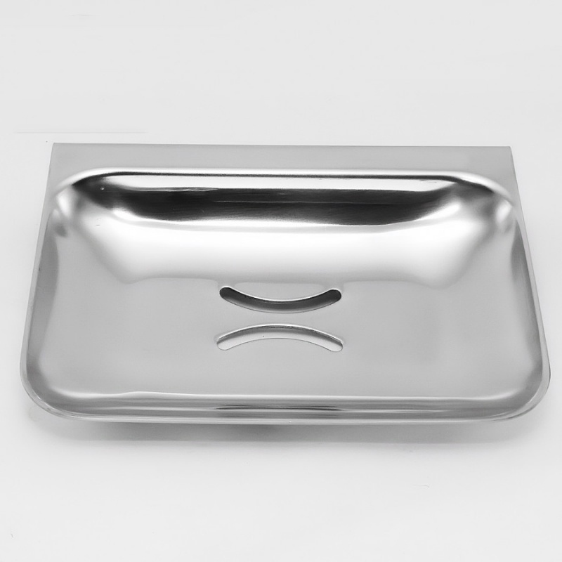 Khay để xà bông cục inox 304 - giá để xà phòng cục inox 304