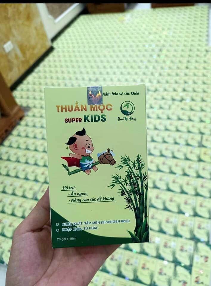 Thuần mộc super kids siro ăn ngon