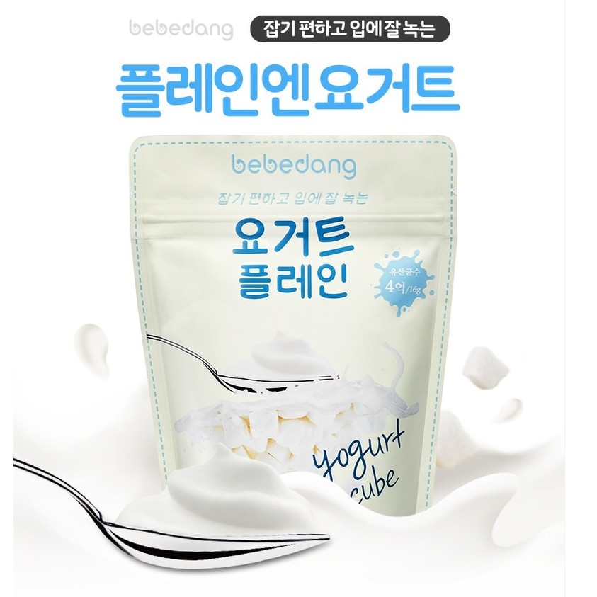 SỮA CHUA khô hoa quả sấy lạnh BEBEDANG Hàn Quốc 10m (Date 10/2022)