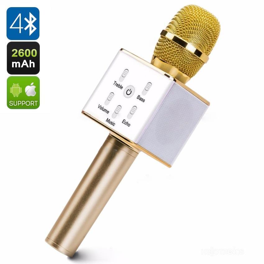 Micro karaoke Q7, Micro di động tích hợp Bluetooth Thế hệ mới