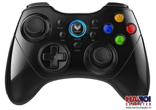 Tay game không dây Rapoo V600S Màu đen