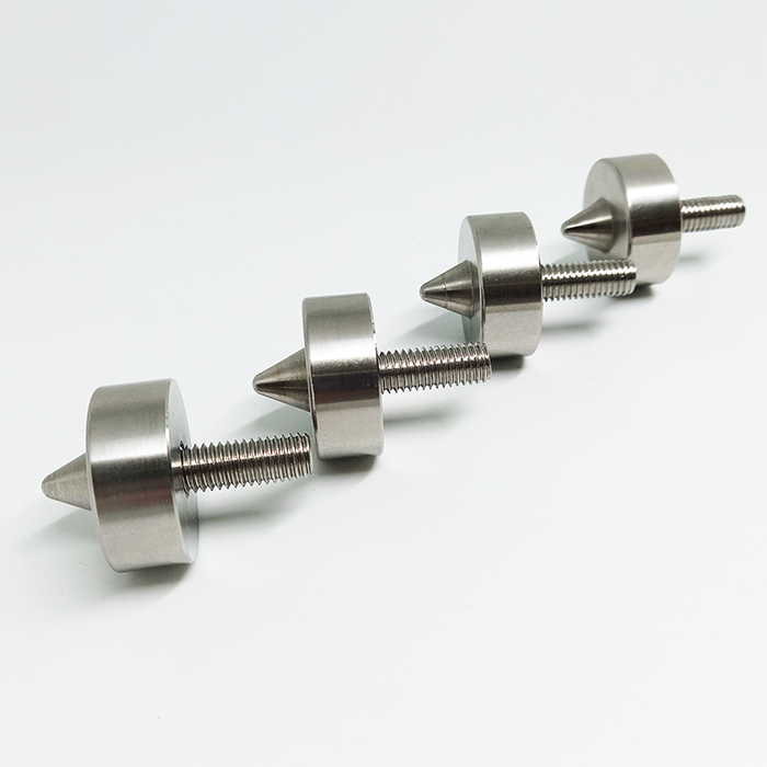 Chân inox 304 thay thế trang trí chân loa âm ly mã sp I3.0