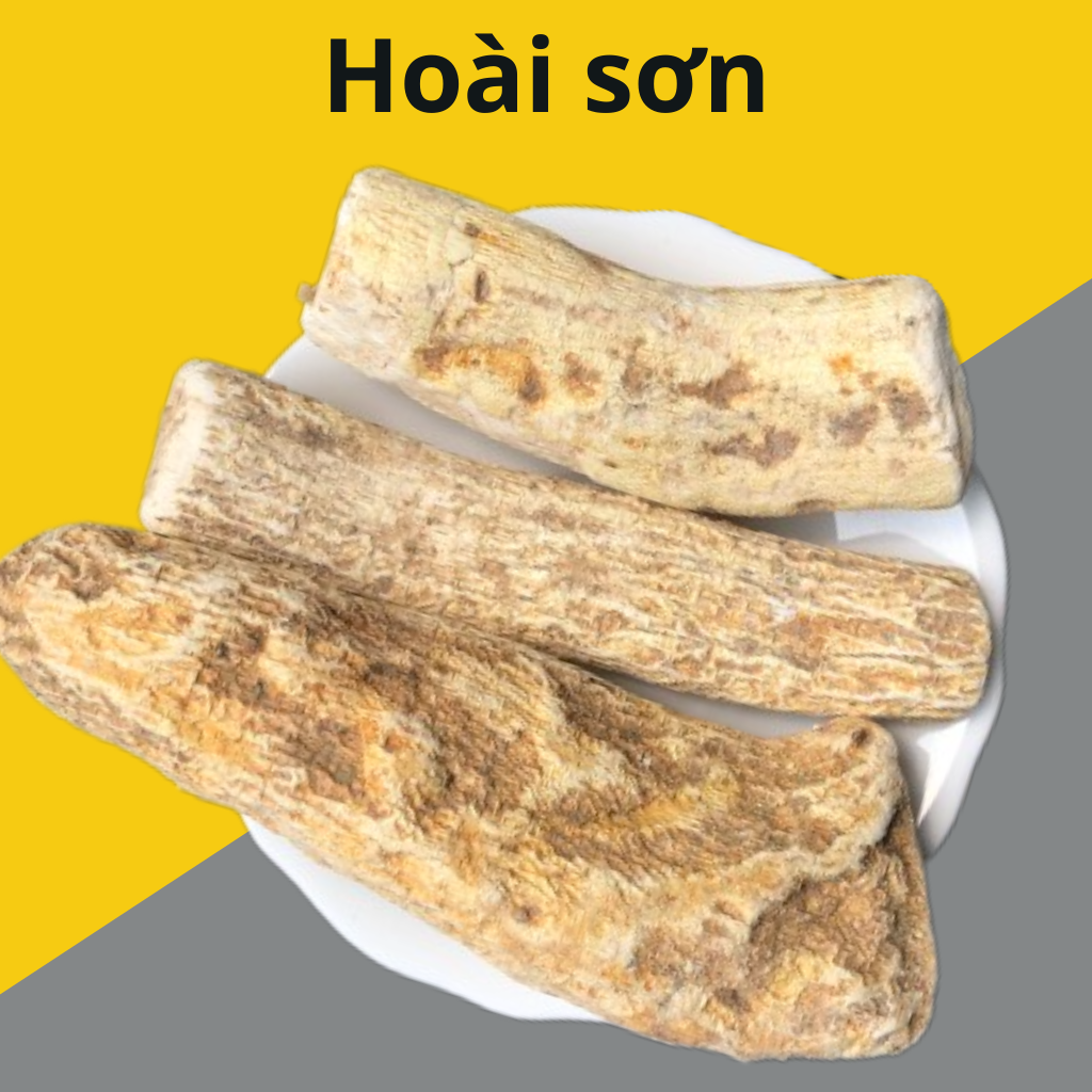 Hoài sơn nguyên củ loại 1 chất lượng cao, sơn dược, củ mài chưa thái lát phiến, nấu nhiều chất