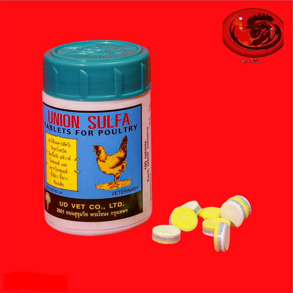 UNION SUNFA phân xanh phân trắng cho gà hộp 100 VIÊN