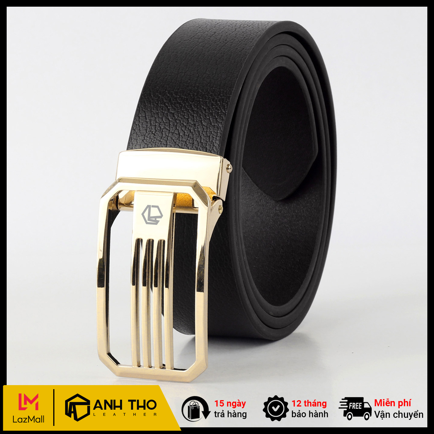 Thắt lưng nam da bò anh tho leather m4b-04