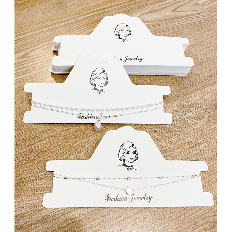 Thẻ giấy treo dây choker đẹp cho shop
